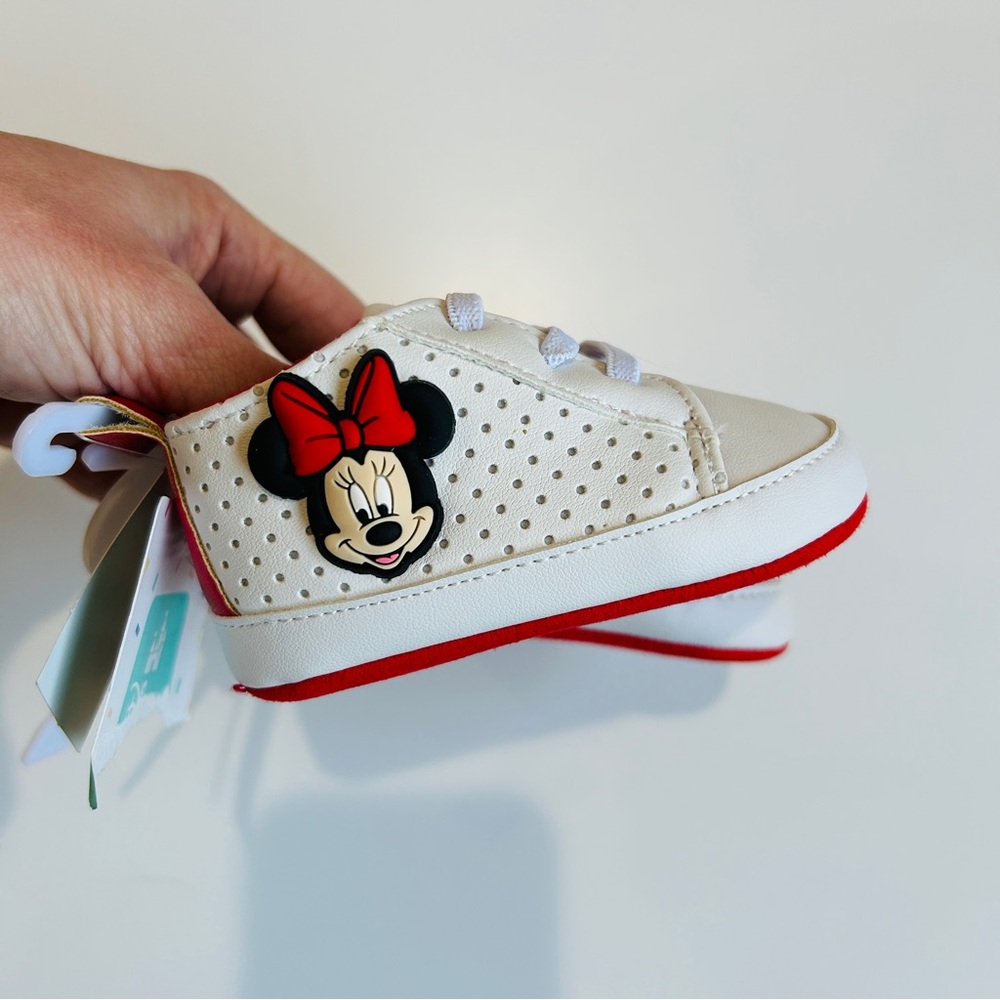 Disney Baby Minnie Mouse Baby Shoes - Size 3-6M